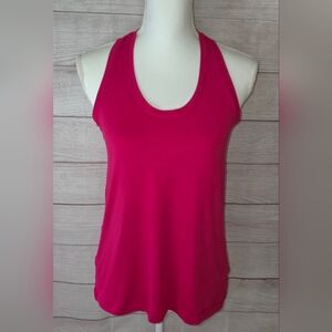 Gottex Hot Pink Racerback Scoop Neck Tank Size Large